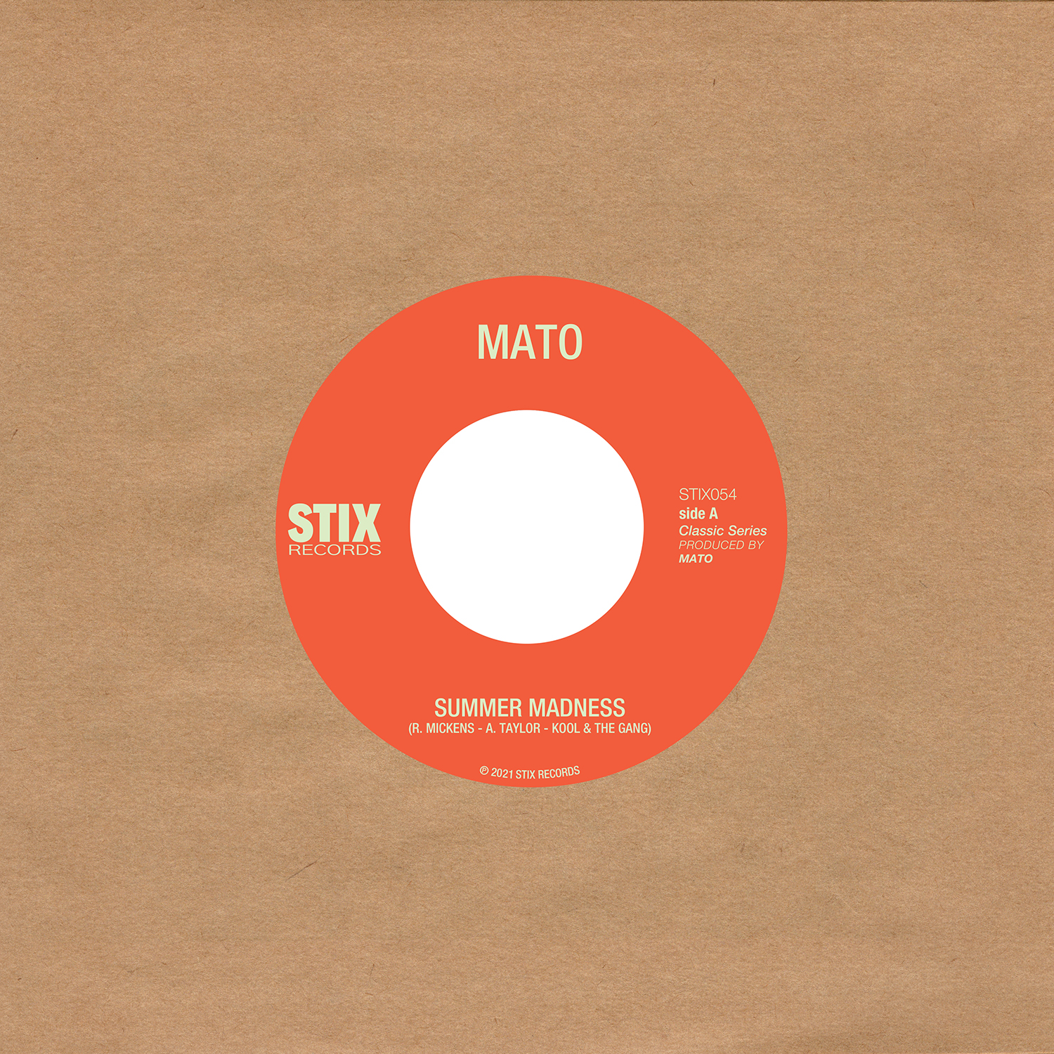 Mato - Summer Madness / Use Me (7inch) - Favorite Recordings